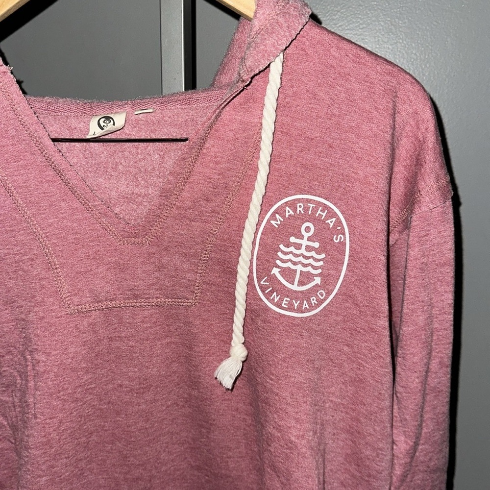 Lagaci Martha’s Vineyard Women’s L Hoodie Mauve Pink - Picture 3 of 5